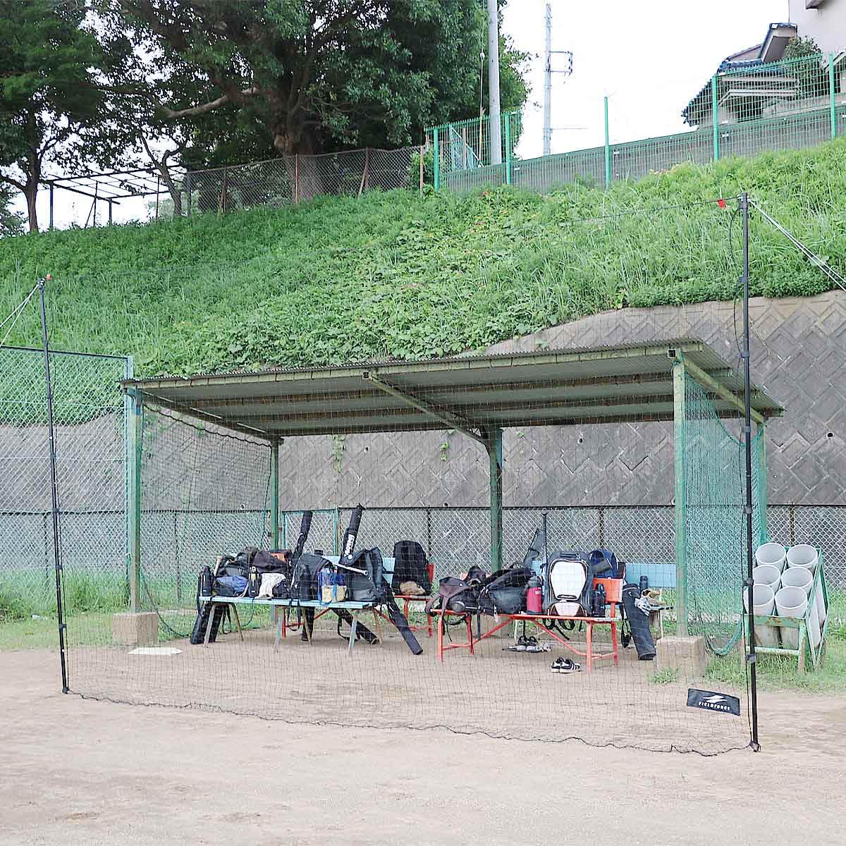 Amazon | 【フィールドフォース】バックネット 5m x 3m│野球